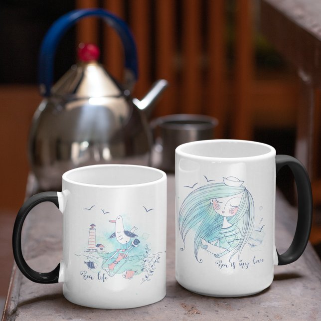 Sea Is My Love Magic Mug (Sea Is My Love Magic Mug 11oz)