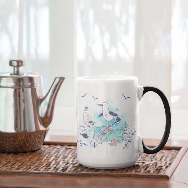 Sea Is My Love Magic Mug (Creator Uploaded)