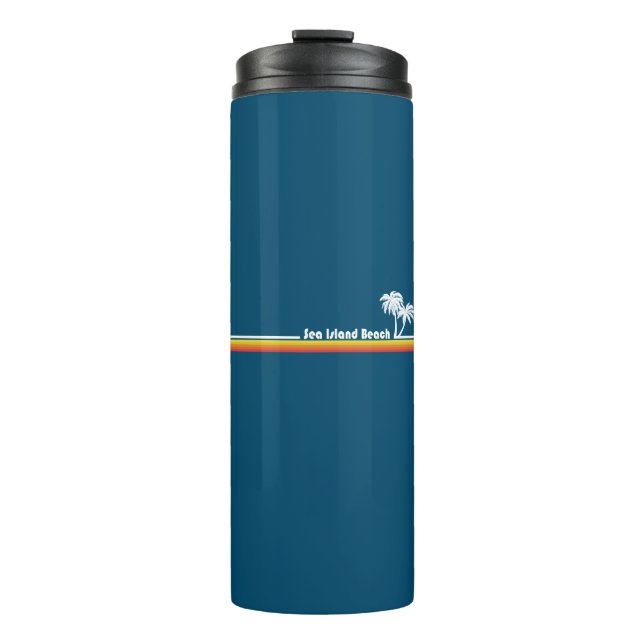 Sea Island Beach Georgia Thermal Tumbler (Front)