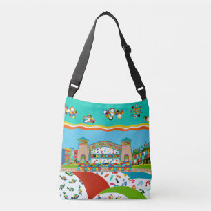 Sea Isle Band Shell Cross Body Bag