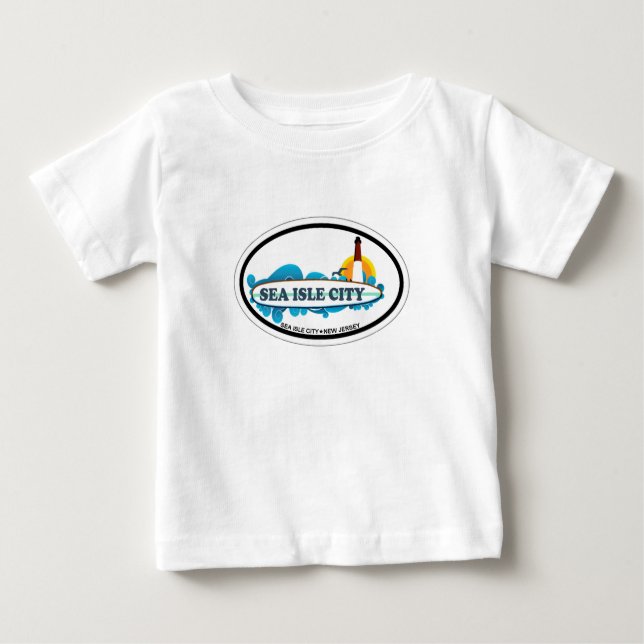 Sea Isle City. Baby T-Shirt (Front)