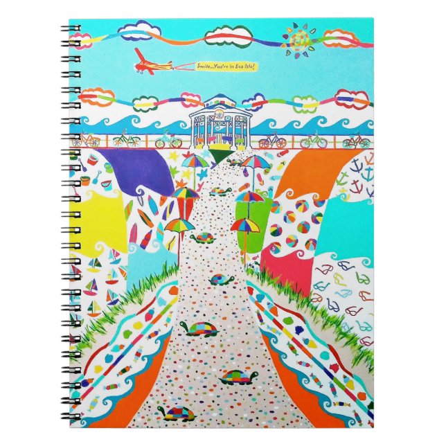 Sea Isle City Spiral Notebook (Front)