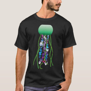 Sea Jellies Jellyfish Cnidaria Marine Animal T-Shirt