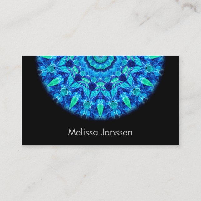 Sea Jewel - Mandala- Business Card (Front)