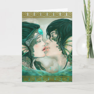 sea kisses card