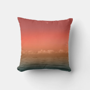 Sea, Land And Sky Wonderful Landscape Cushion