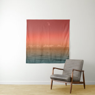 Sea, Land And Sky Wonderful Landscape Tapestry