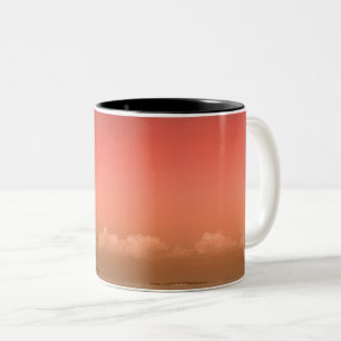 Sea, Land And Sky Wonderful Landscape Two-Tone Coffee Mug
