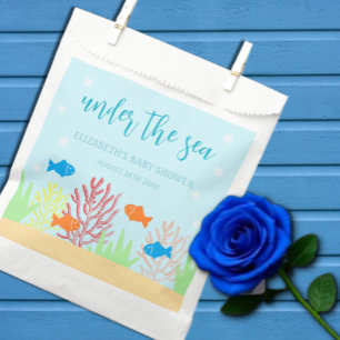 Sea Life Baby Shower Favour Bag