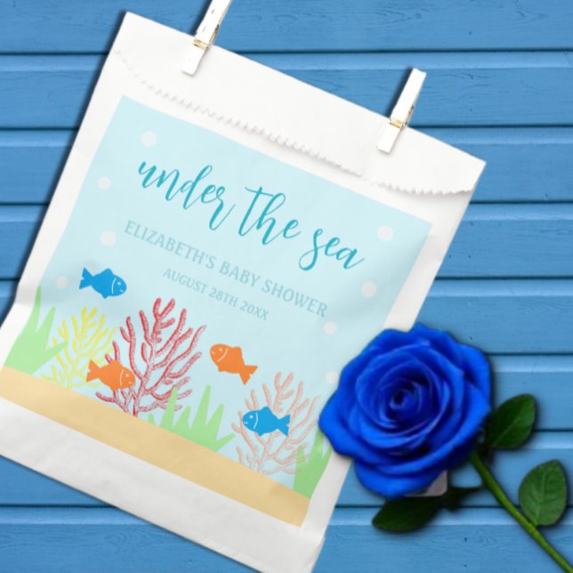 Sea Life Baby Shower Favour Bag (Creator Uploaded)