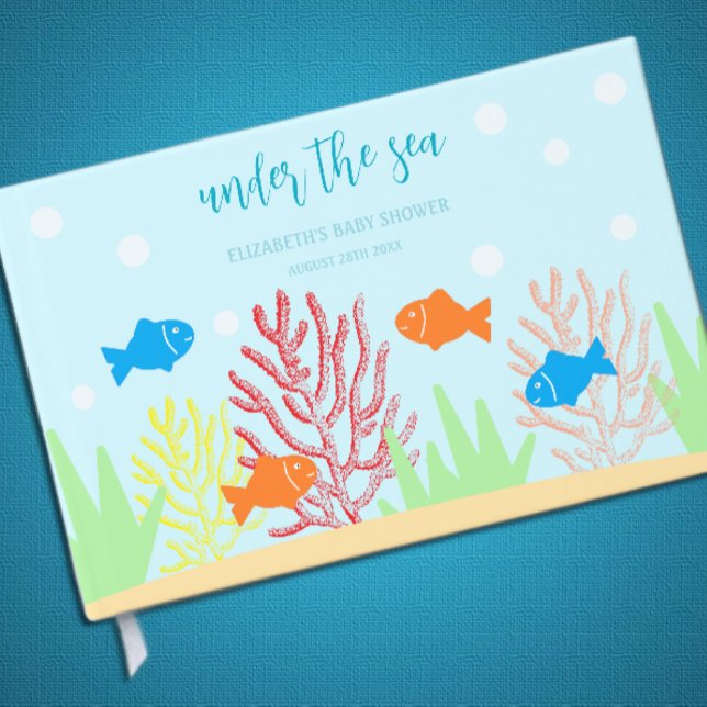 Sea Life Baby Shower Guest Book (Creator Uploaded)