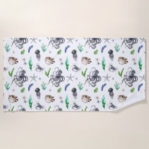 SEA LIFE BEACH TOWEL