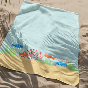 Sea Life Beach Towel