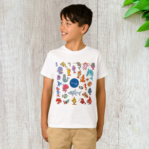 Sea Life Characters T-Shirt