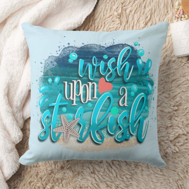 Sea Life Cushion (Blanket)