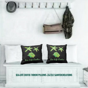 Sea-Life Exotic Cushion