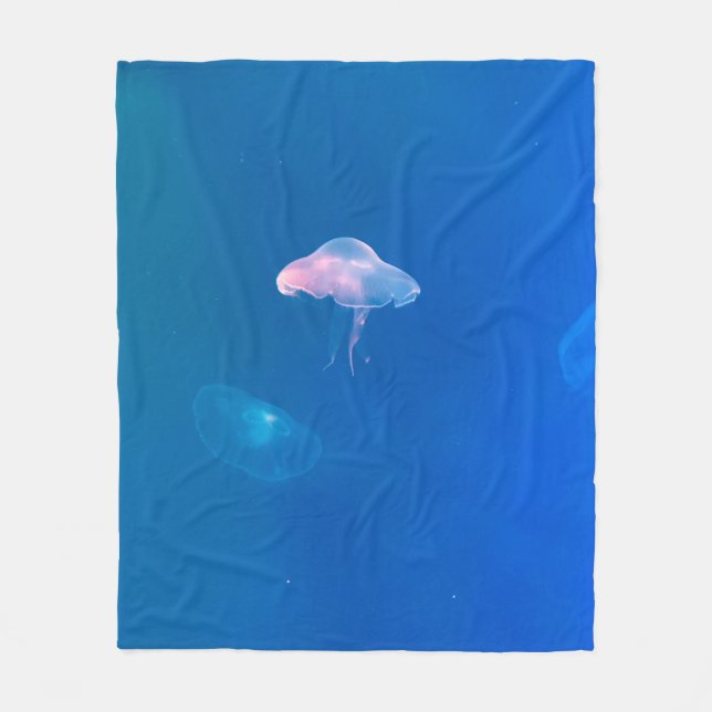 Sea Life Fleece Blanket (Front)