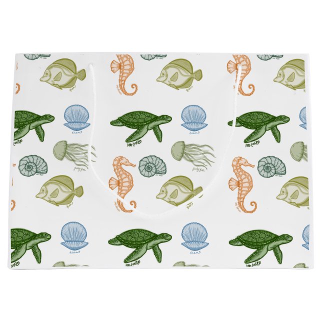 Sea Life Gift Bag  (Front)