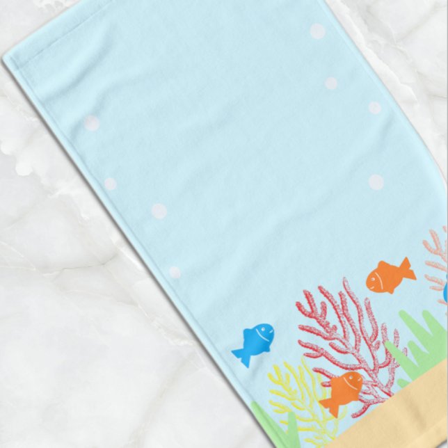 Sea Life Hand Towel (Creator Uploaded)