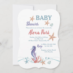Sea Life Invitation