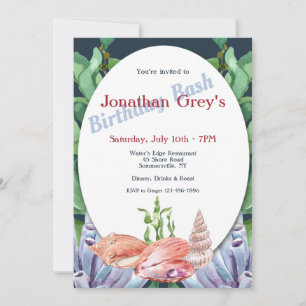 Sea Life Invitations