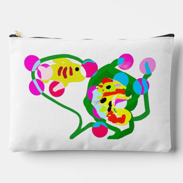 Sea life joy accessory pouch (Front)