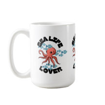 sea life lover octopus Classic Mug