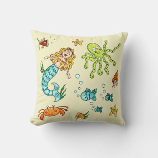 Sea Life Marine Under the Sea Cushion