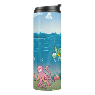 Sea Life Ocean  Thermal Tumbler