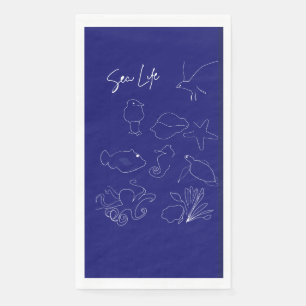 Sea life Paper Napkin