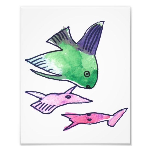 Sea Life Print (Front)