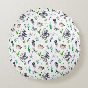 SEA LIFE ROUND CUSHION