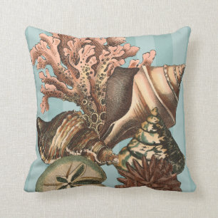 Sea Life Silhouette Cushion