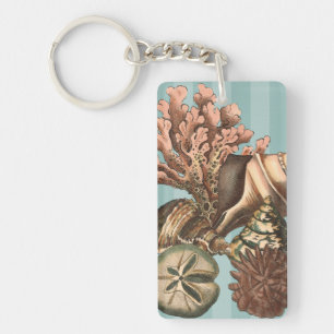 Sea Life Silhouette Key Ring