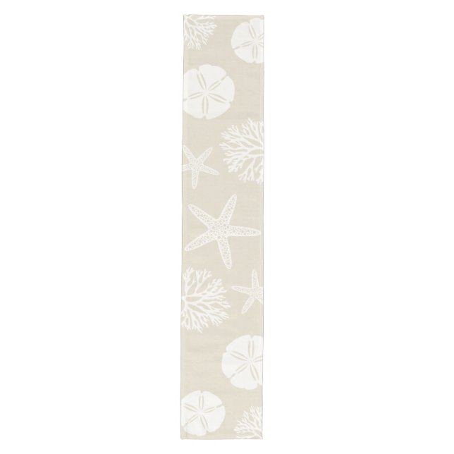 Sea Life Silhouettes Medium Table Runner (Front)