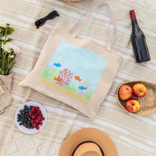 Sea Life Tote Bag (Creator Uploaded)