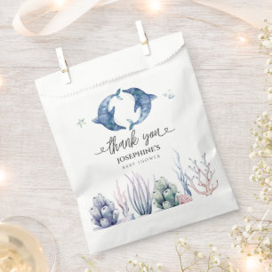 Sea Life Twins Baby Shower Favour Bag