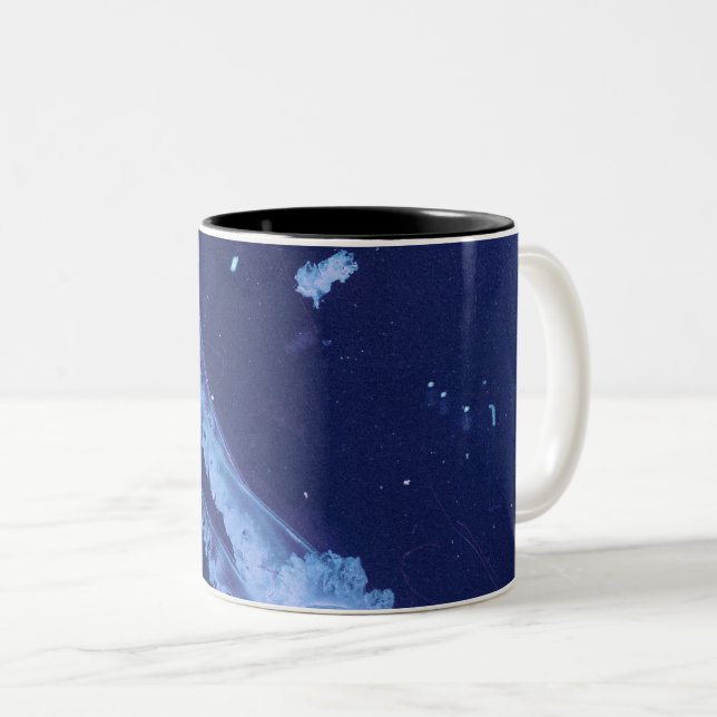 Sea Life Two-Tone Coffee Mug (Front Right)
