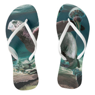 Sea Light Flip-Flops Thongs