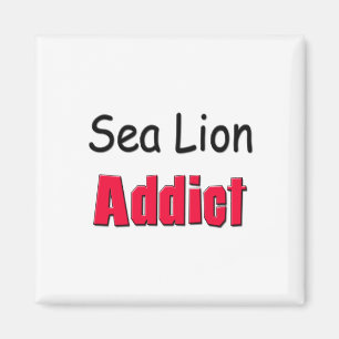 Sea Lion Addict Magnet