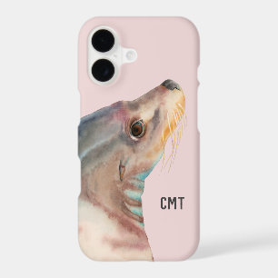Sea Lion Animal Lovers Monogram