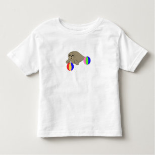 Sea Lion with Beach Balls Toddler T-Shirt