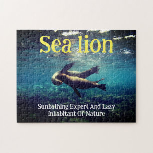 Sea Lions Underwater Jigsaw Puzzle