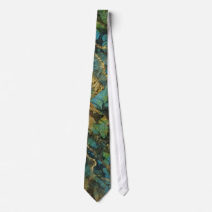 Sea Marble Fashion Statement Tie