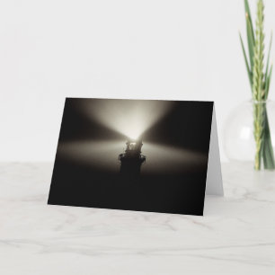 Sea Mist Galleyhead Lighthouse West Cork Ireland Card