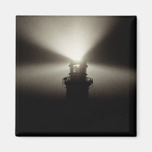 Sea Mist Galleyhead Lighthouse West Cork Ireland Magnet