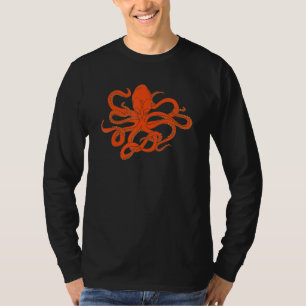 Sea Monster Kraken Ocean Animal Scuba Diving Octo T-Shirt