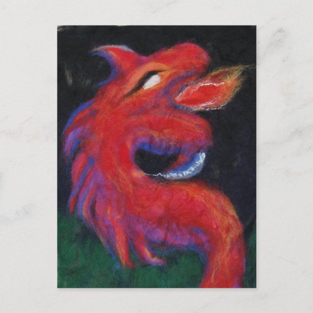 Sea Monster Postcard (Front)