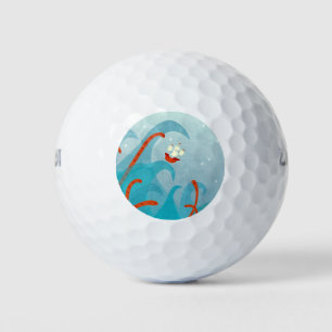 Sea Monster Sailing Golf Balls