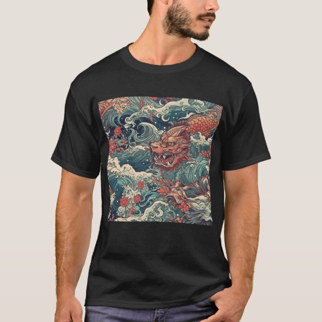 Sea Monsters T-Shirt (Front)